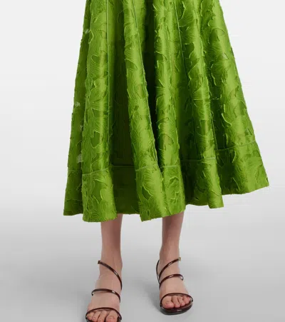 IMOGEN提花紧身胸衣式连衣裙