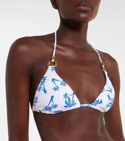 PALM BEACH印花比基尼上装
