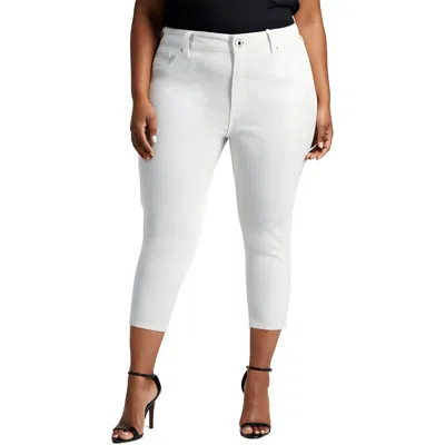 Celebrity Pink Plus Mid-rise Skinny Womens Pocket Denim Cropped Jeans