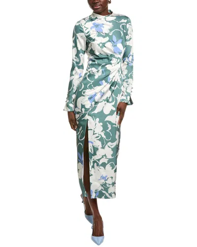 Lela Rose Draped Sheath Dress
