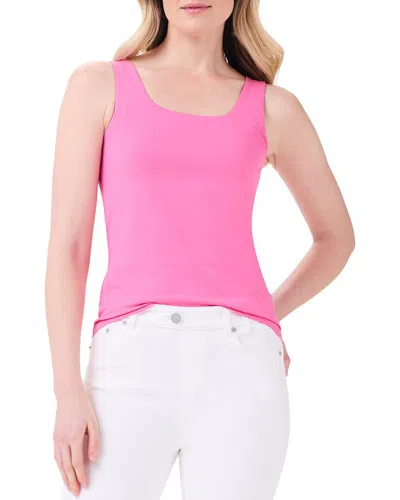 Nic + Zoe Nic+zoe Shelf Bra Tank In Pink