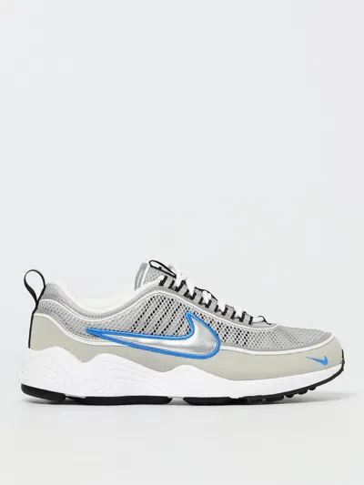 Nike Air Zoom Spiridon Rubber-trimmed Mesh Sneakers In Gray