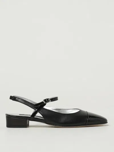 Carel Paris Oceano Ballet Flats In Black