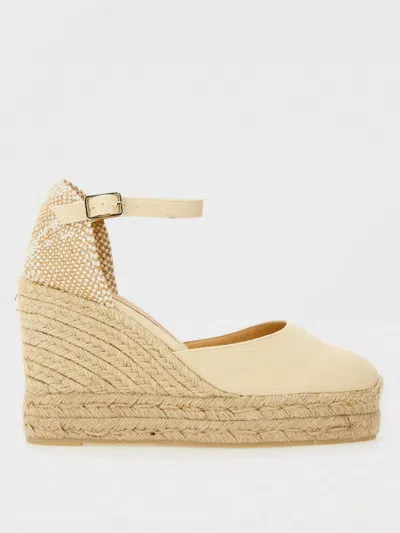 Castañer Bianca Raffia Wedge Espadrilles