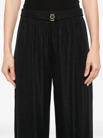 Shop Emporio Armani Wide Leg Trousers