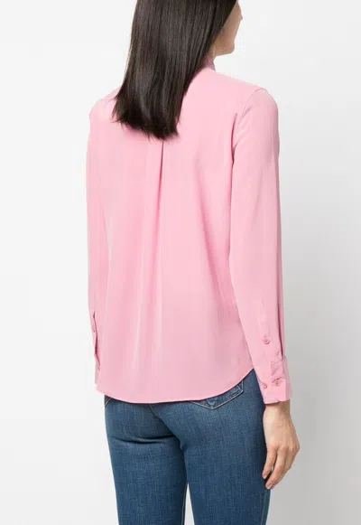 Equipment Long-sleeve Silk Shirt