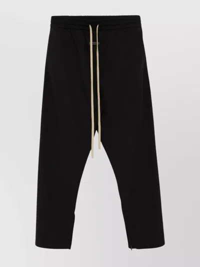 Fear Of God Virgin Wool Cashmere Forum Trousers In Black