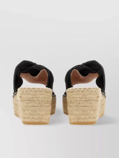 Manebi Knot Sandal In Black