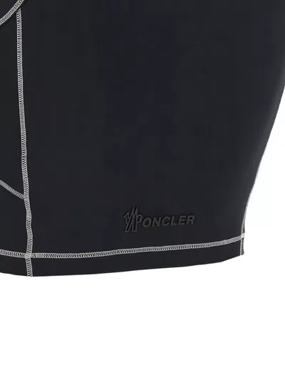 Moncler Grenoble Black Polyamide Elastane Top