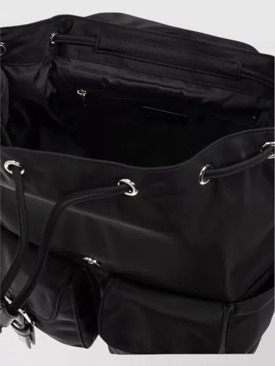 Tory Burch Functional Nylon Backpack With Multiple Pockets