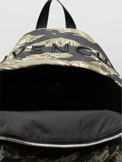 Givenchy Essential U Backpack In Nylon With Camo Print In Multi