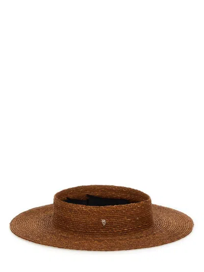 Helen Kaminski Rani Raffia Wide-brim Hat In Brown