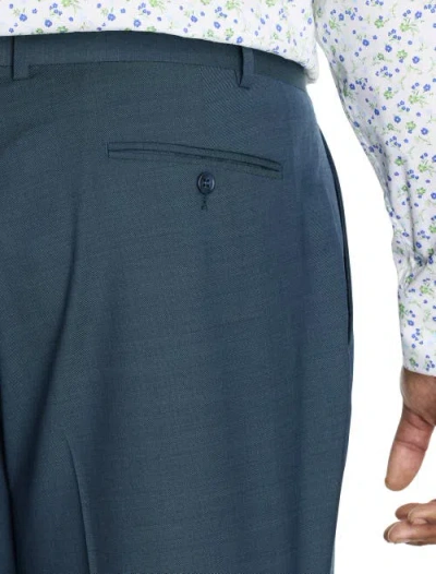 Jv Reflex Big & Tall Solid Suit Pants