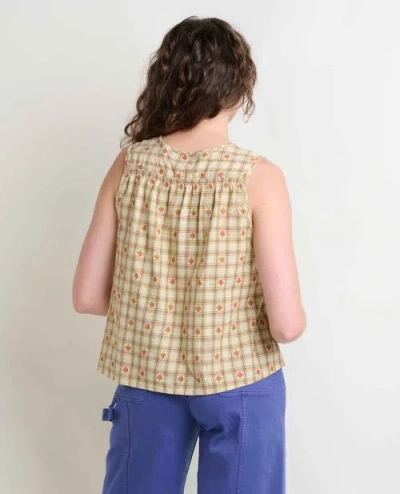 Toad And Co Toad & Co Manzana Button Front Tank In Multi