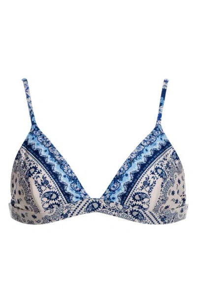 Agua Bendita Lisa Atma Printed Bikini Top
