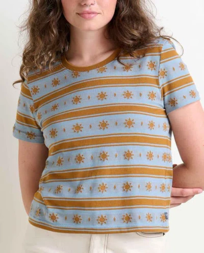 Toad And Co Gremmie Short Sleeve Crew In Multi