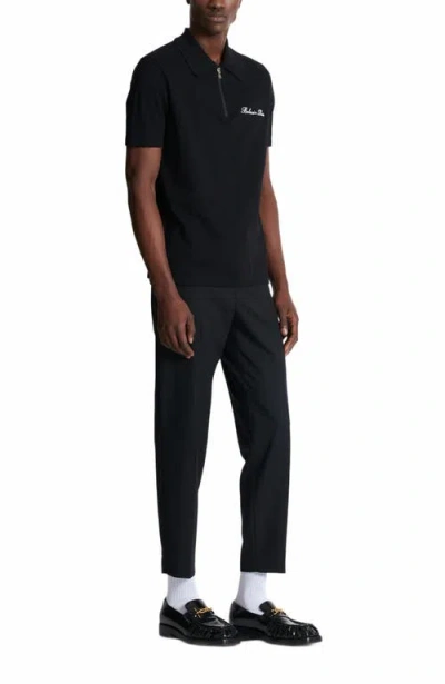 Balmain Signature Black Cotton T-shirt