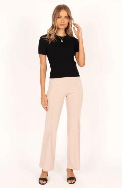 Petal And Pup Petal & Pup Kimmie Rib Knit Top In Black