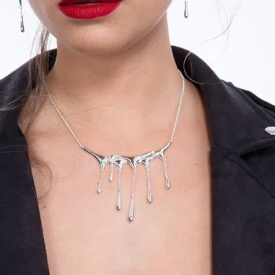 Lucy Quartermaine Melting Drop Necklace