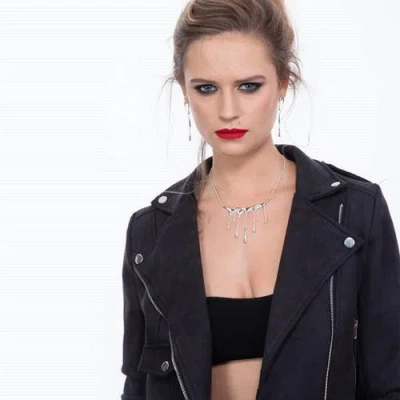 Lucy Quartermaine Melting Drop Necklace