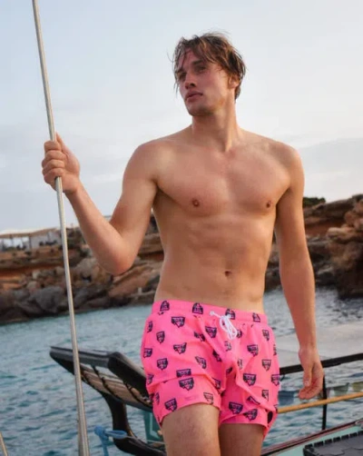 Oosc Swim Shorts In Pink