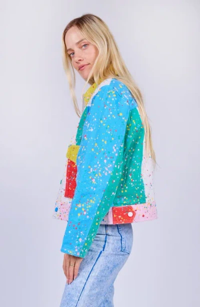 Mokuyobi Denim Jacket In Multi