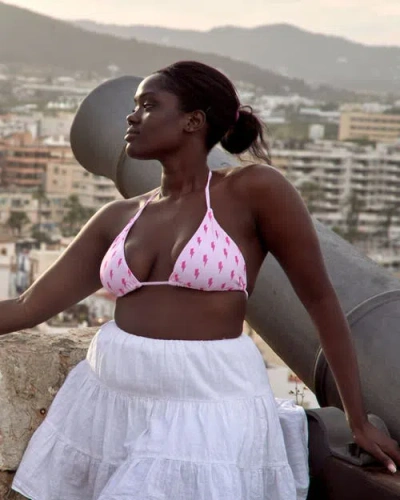 Oosc Strike Of Luck Triangle Bikini Top