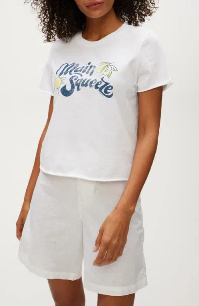 Michael Stars Main Squeeze Graphic T-shirt In Neutral