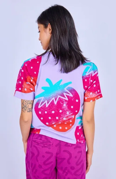 Mokuyobi Painted Crop Tee In Multi