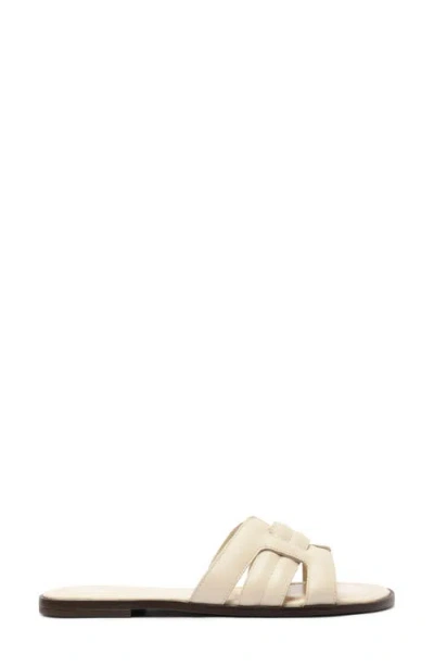 Arezzo Women's Hanna Round Toe Flat Sandals