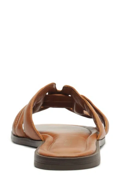 Arezzo Women's Hanna Round Toe Flat Sandals