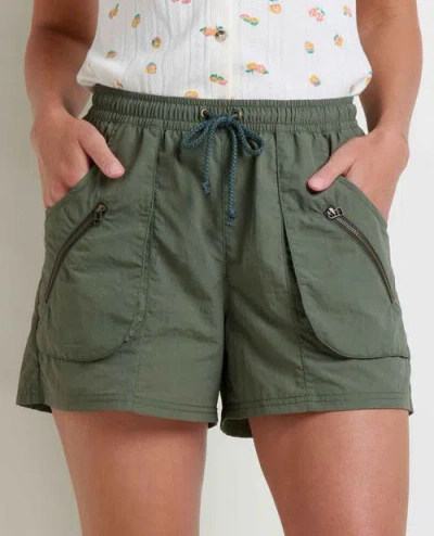 Toad And Co Trailscape Pull-on Short In Green