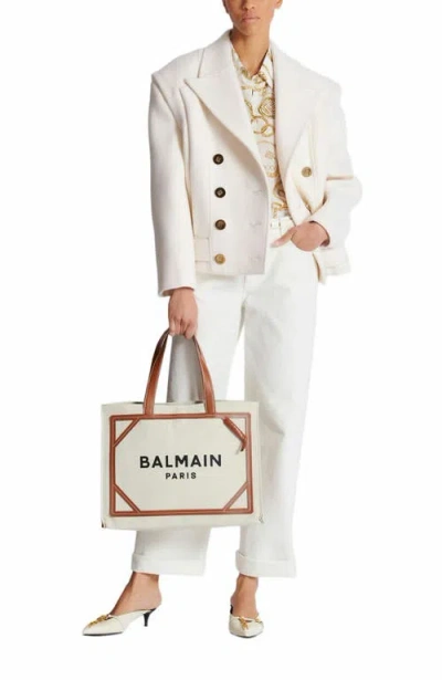 Balmain Beige Tote Bag