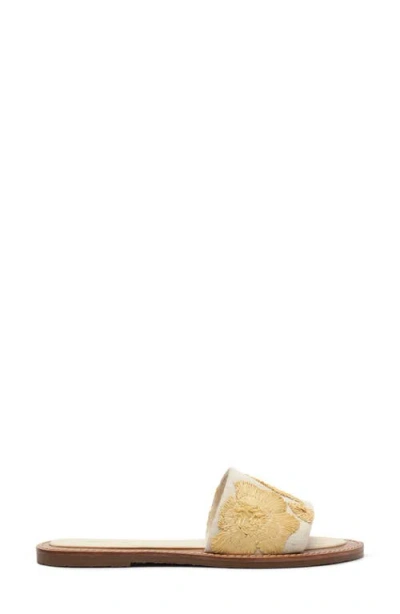 Arezzo Women's Dana Round Toe Flat Sandals