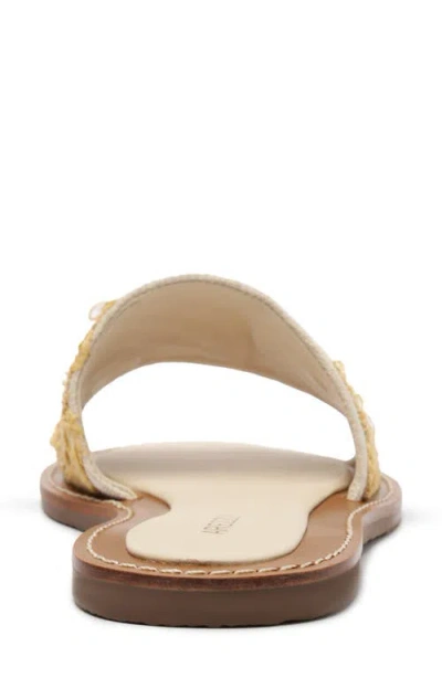 Arezzo Women's Dana Round Toe Flat Sandals