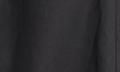 Maggy London Tie Waist Sleeveless Maxi Shirtdress In Black