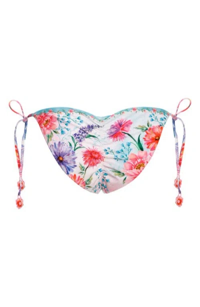 Agua Bendita Alegria Chroma Side Tie Bottom In Multi
