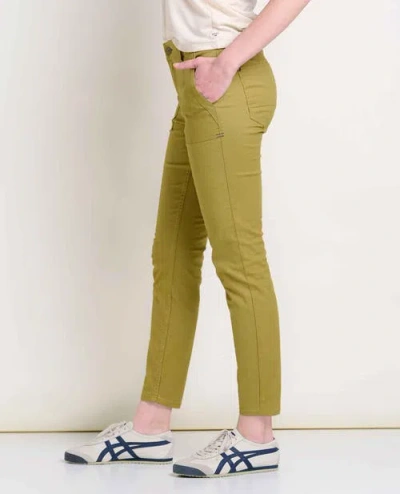 Toad And Co Toad & Co Earthworks Ankle Pant In Green