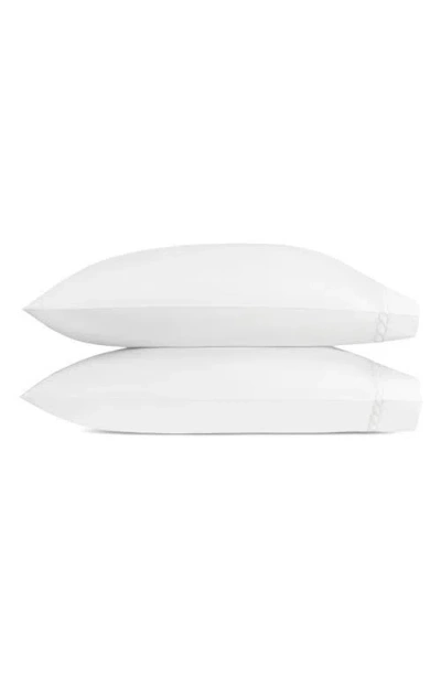 Matouk Dorothy 600 Thread Count Set Of 2 Pillow Cases