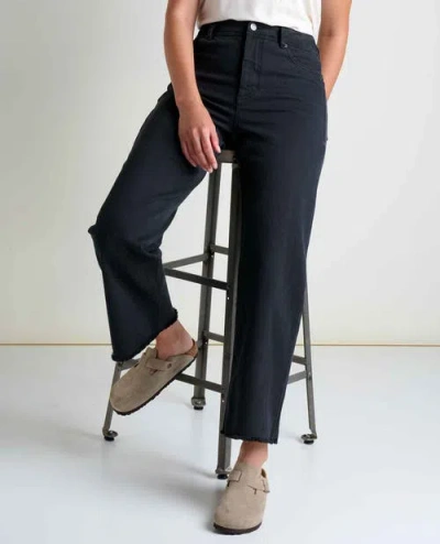 Toad And Co Balsam Cutoff Pant In Black
