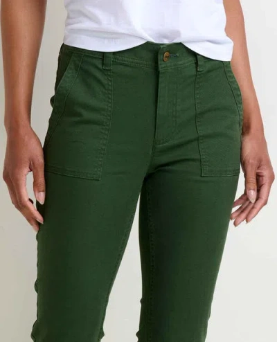 Toad And Co Toad & Co Earthworks Slim Pant In Green