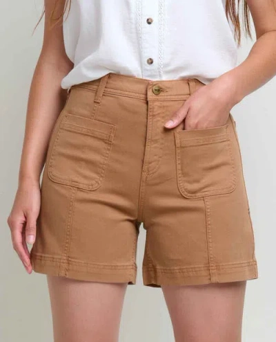 Toad And Co Linden Canvas Short In Brown