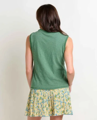 Toad And Co Boundless Jersey Tank In Green