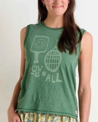 Toad And Co Boundless Jersey Tank In Green