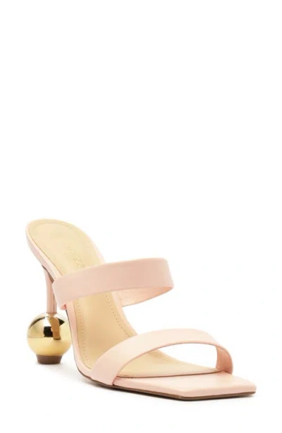 Arezzo Women's Gianna High Geometric Slip-on Sandals In Neutral