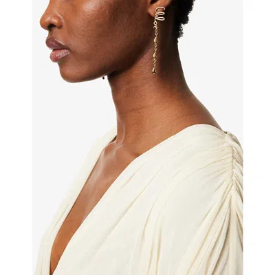 Chloé Iconic Dangling Earrings For Pierced Ears In Gold