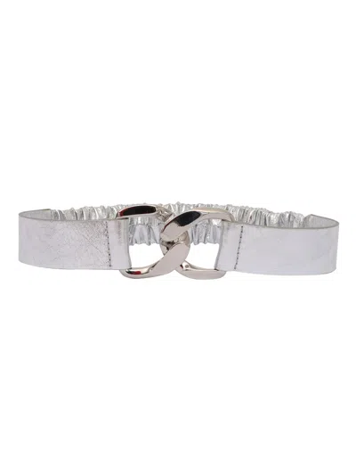 Orciani Leather Chain-buckle Belt