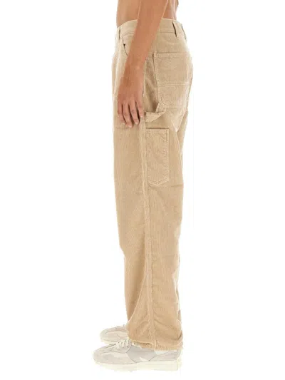 Carhartt Corduroy Trousers With Back And Side Pockets