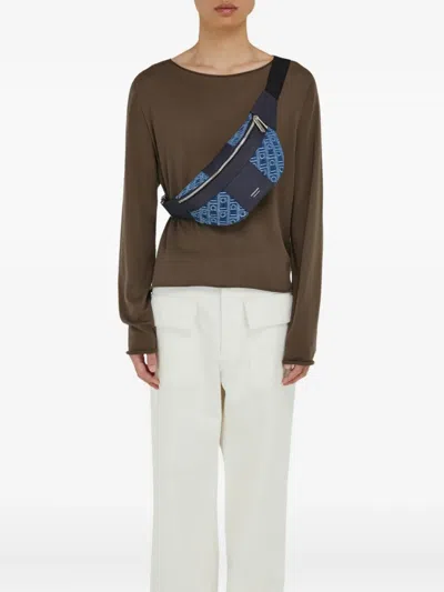 Ferragamo Monogram-jacquard Belt Bag