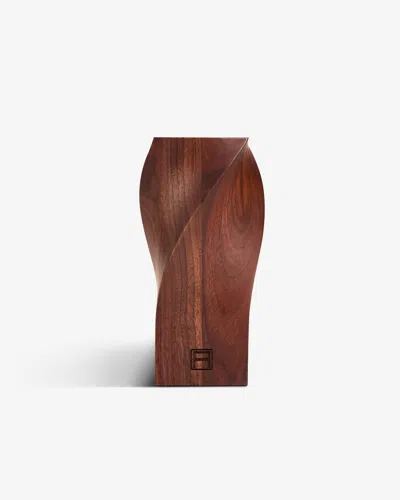 Assouline Walnut Twist Bookends In Brown